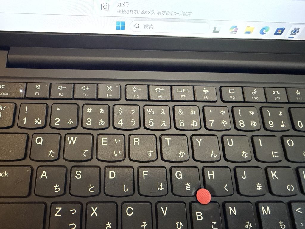 ThinkPad E14 Gen 5の日本語キーボード