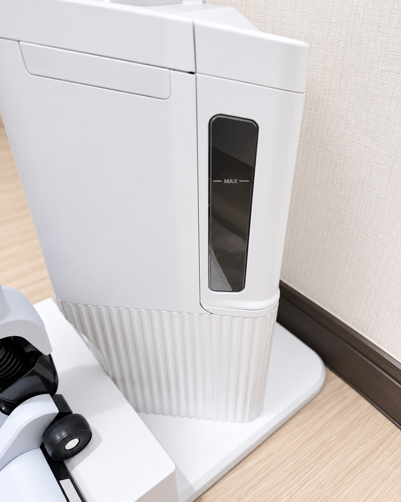 自動ゴミ収集ドックのアップ